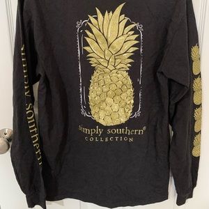 Simply Southern Pineapple Long Sleeve